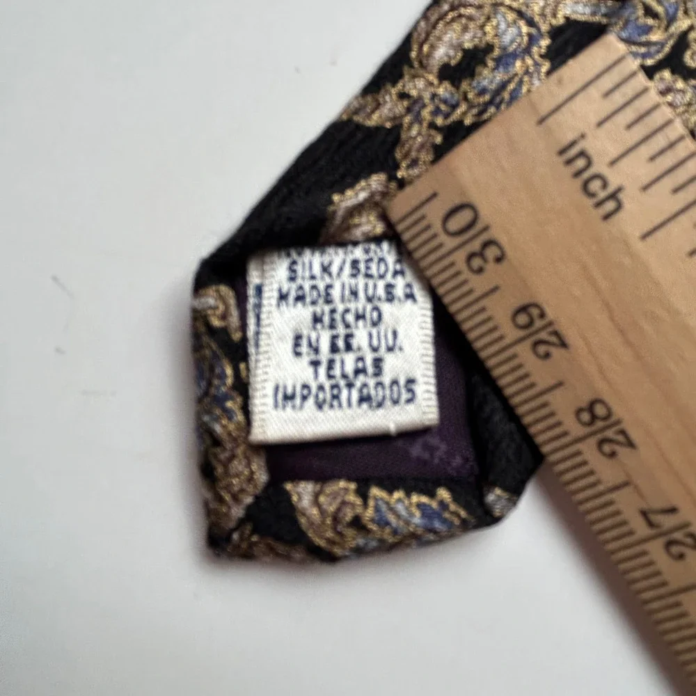 Claiborne silk necktie